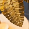 Metalowa lampa wisząca liście palmy złota boho designerska nowoczesna salonowa Palm 93875 ENDON